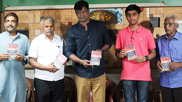 ಅಂತಃಕರಣ ಪುಸ್ತಕ ಕ್ರಿಕೆಟ್ ಪ್ರಿಯರಿಗೆ ಮಾರ್ಗದರ್ಶಿ: ಕ್ರಿಕೆಟಿಗ ದೊಡ್ಡ ಗಣೇಶ್